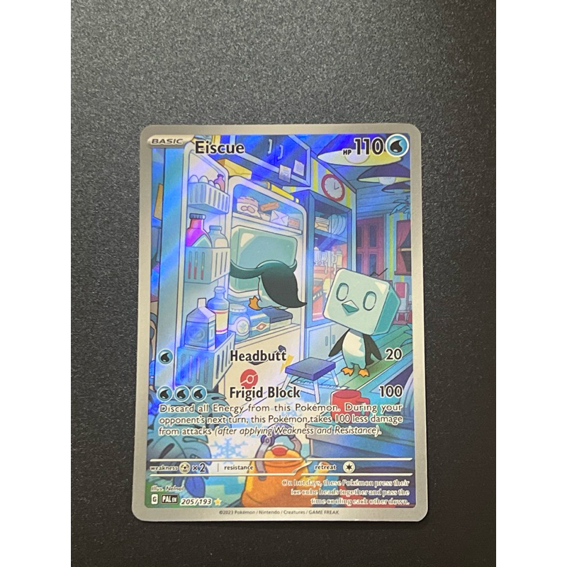 Eiscue Pokemon TCG ILLIUSTRATION RARE | Shopee Malaysia