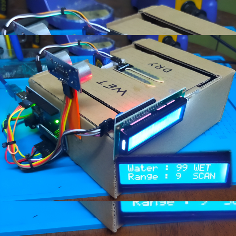 Project Arduino Sorting Garbage Wet Dry Asing Sampah Basah Kering ...