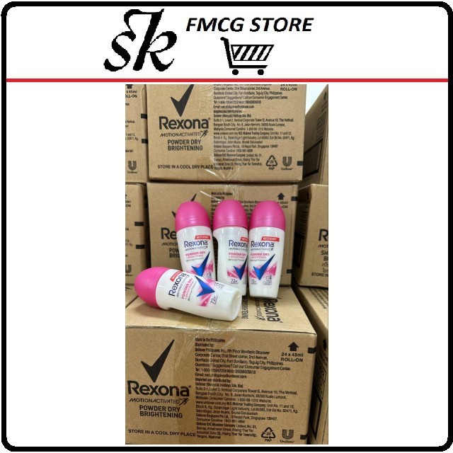 Rexona Powder dry 45ml x 24 (1ctn) | Shopee Malaysia