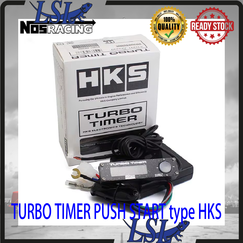HKS Racing Universal Car Turbo Timer White/Red /Blue Digital Led ...