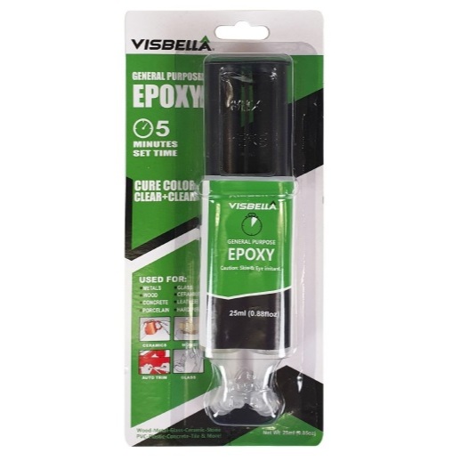 Visbella Epoxy Glue Syringe Clear 5 Minutes-25ml | Shopee Malaysia