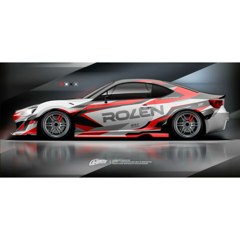 K815# CUSTOM NAME Body Stripes Vinyl Stickers | Shopee Malaysia