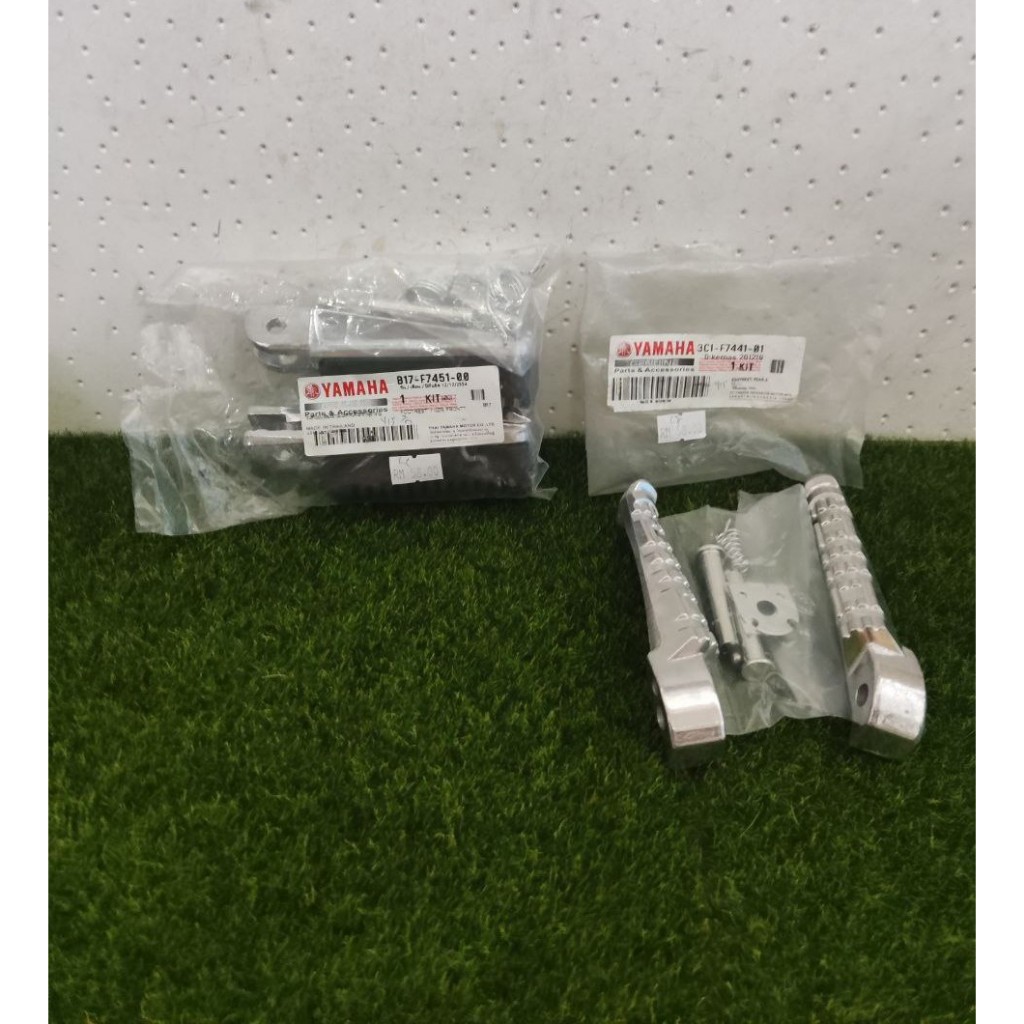 YAMAHA Y15, Y15ZR FRONT AND REAR FOOTREST/ STAND PIJAK KAKI DEPAN DAN ...