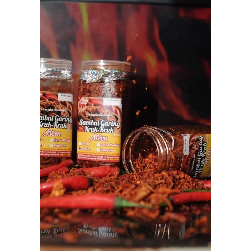 SAMBAL GARING KRUK KRUK ATEEN (240G) | Shopee Malaysia
