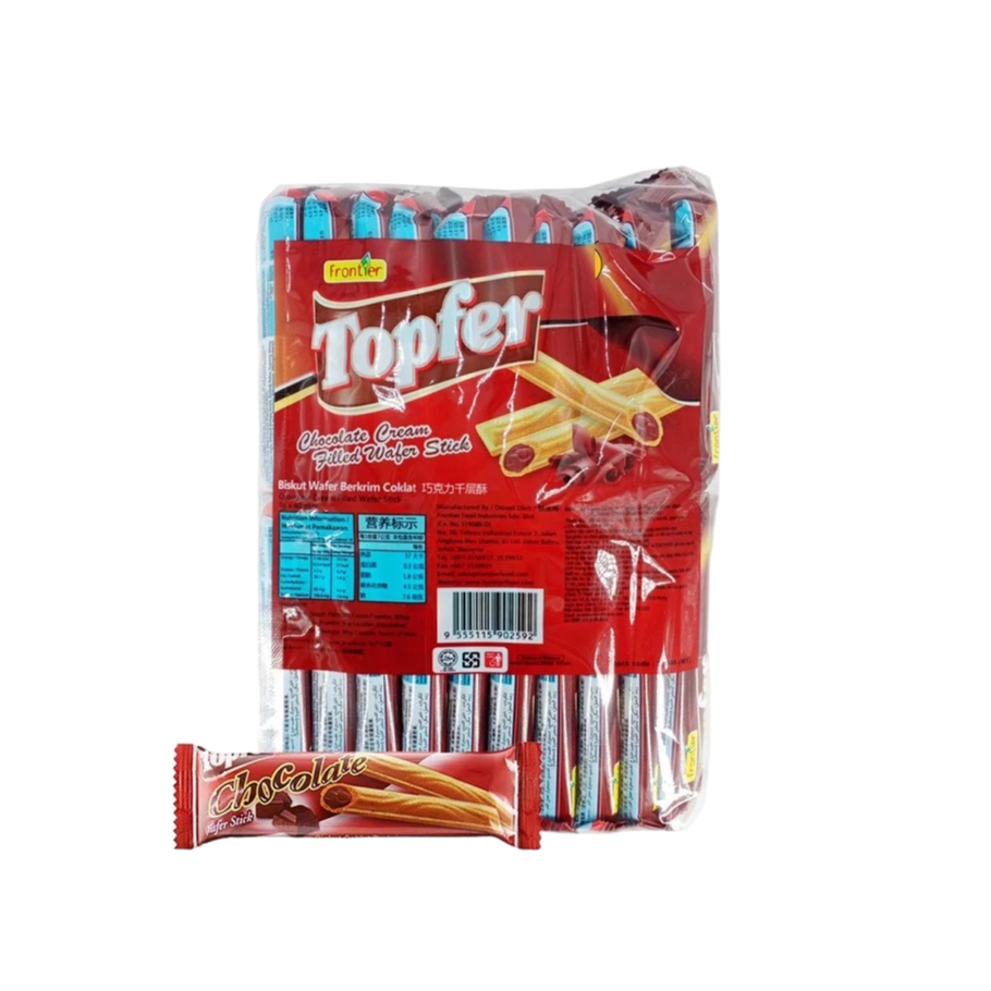 FRONTIER TOPFER CREAM FILLED WAFER STICK (CHOCOLATE / BLACK & WHITE ...