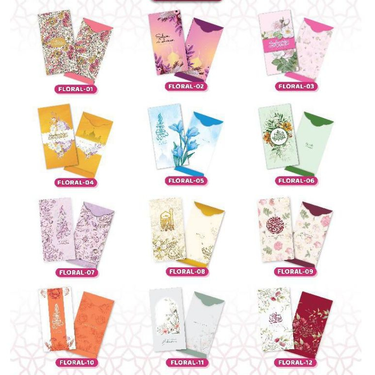 SAMPUL RAYA 2025 1 PAKET 10 PCS | Shopee Malaysia