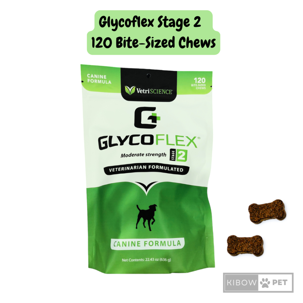 Glycoflex Stage 2 (120 Bite-Sized Chews) / Hip & Joint Supplement for ...