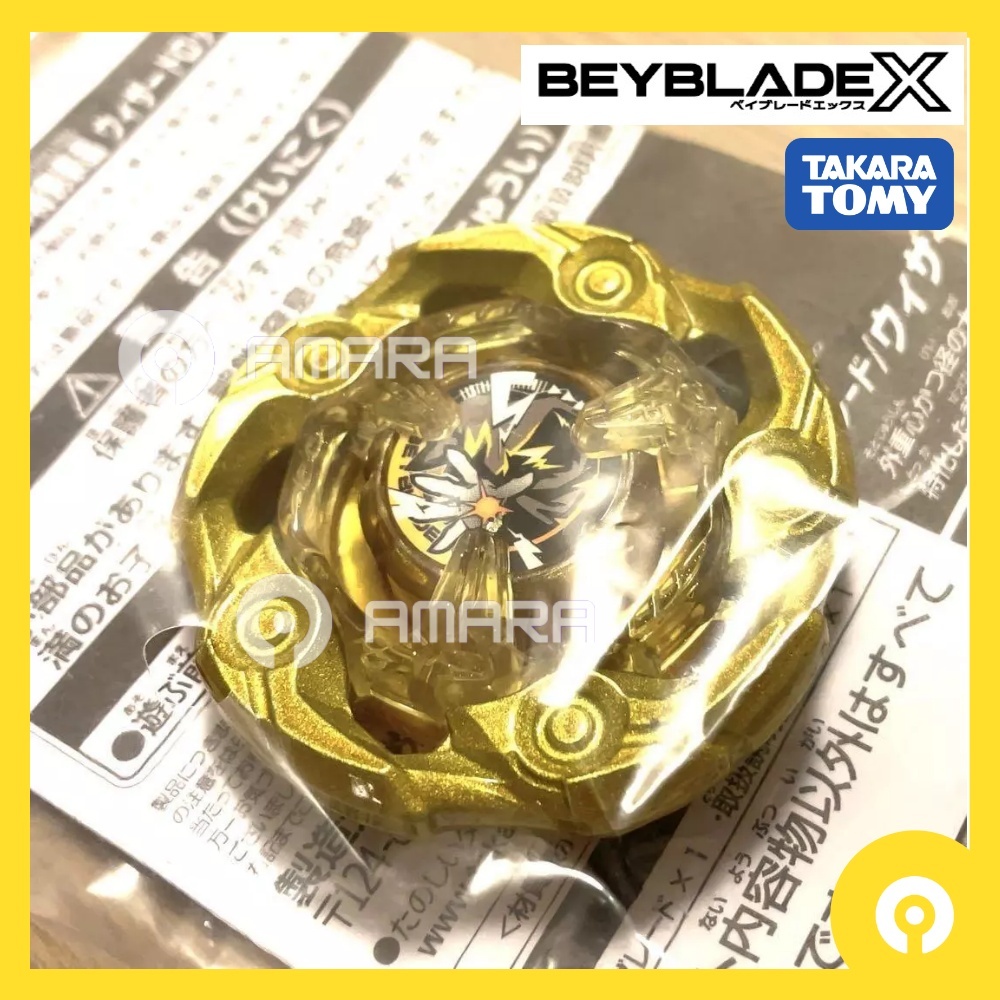 Takara Tomy Fullset BX-00 GOLD Wizard Rod 5-70 Disc Ball Beyblade