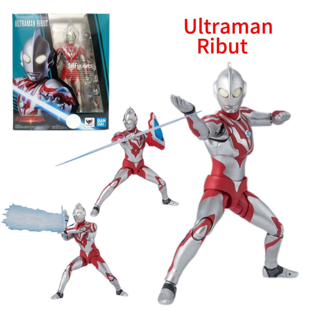 Original Bandai S.H.Figuarts Ultraman Ribut Action Figure With Movable ...