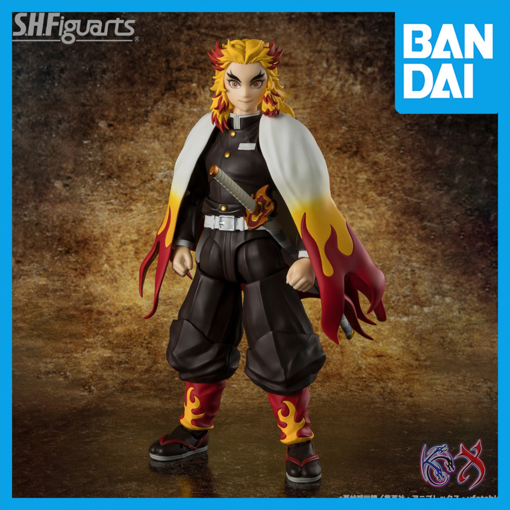 Bandai S.h Figuarts SHF Kyojuro Rengoku Demon Slayer: Kimetsu no Yaiba ...