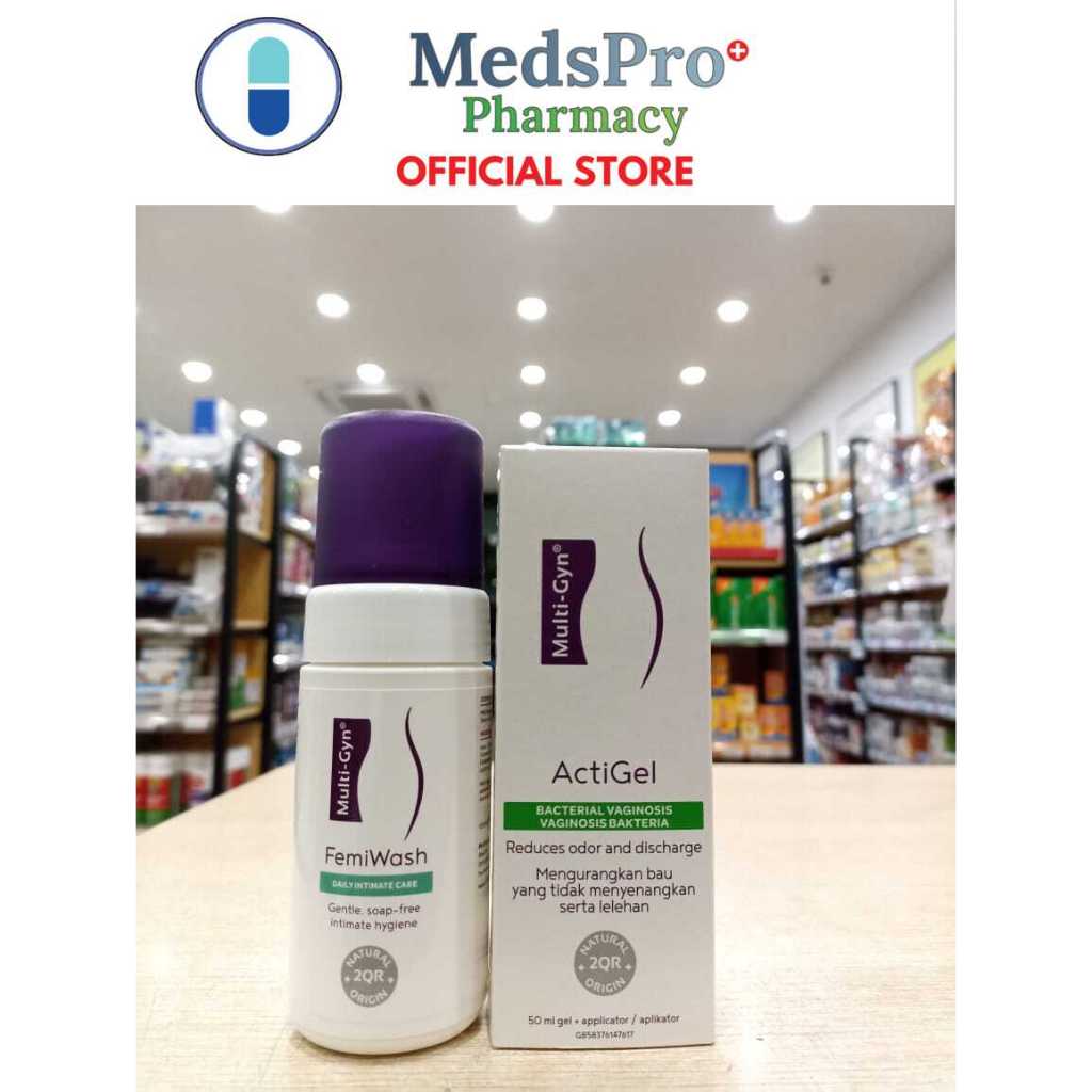 Multi-Gyn FemiWash 100ml/ ActiGel 50ml | Shopee Malaysia