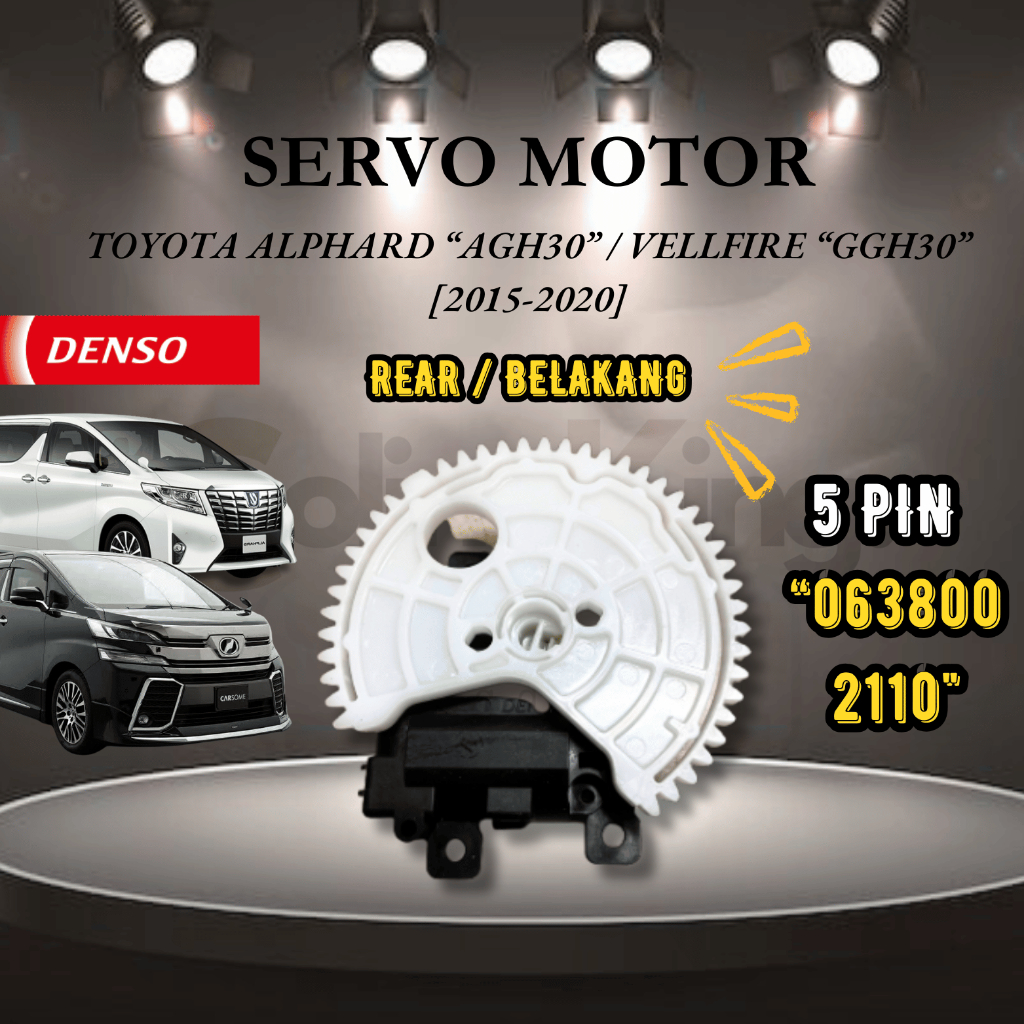100% Ori Denso Rear [Toyota Alphard & Vellfire 2015-2020] 