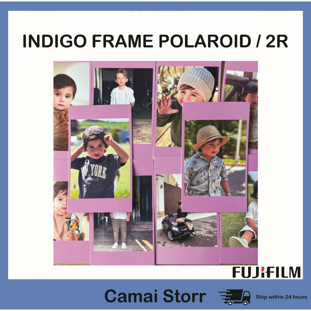 NEXT DAY SHIPMENT | Cuci gambar murah 2R indigo pastel frame ...