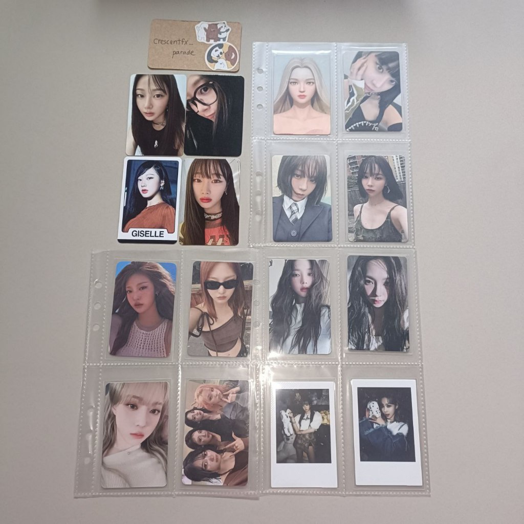 aespa spicy savage photocard POB giselle kpopmerch everline drama