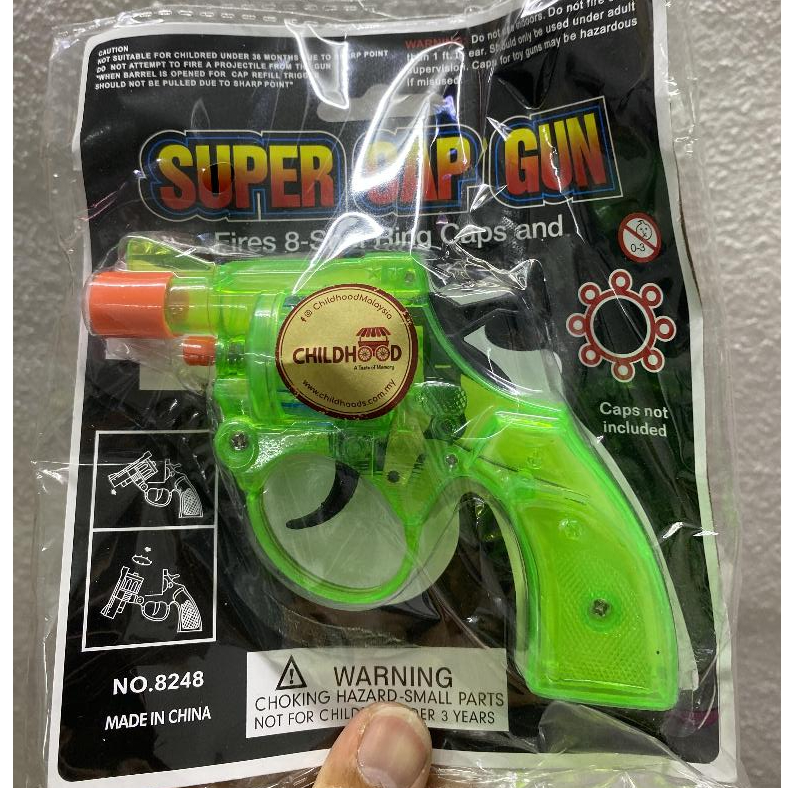 Childhood Toys: Colour Cap Gun | Shopee Malaysia