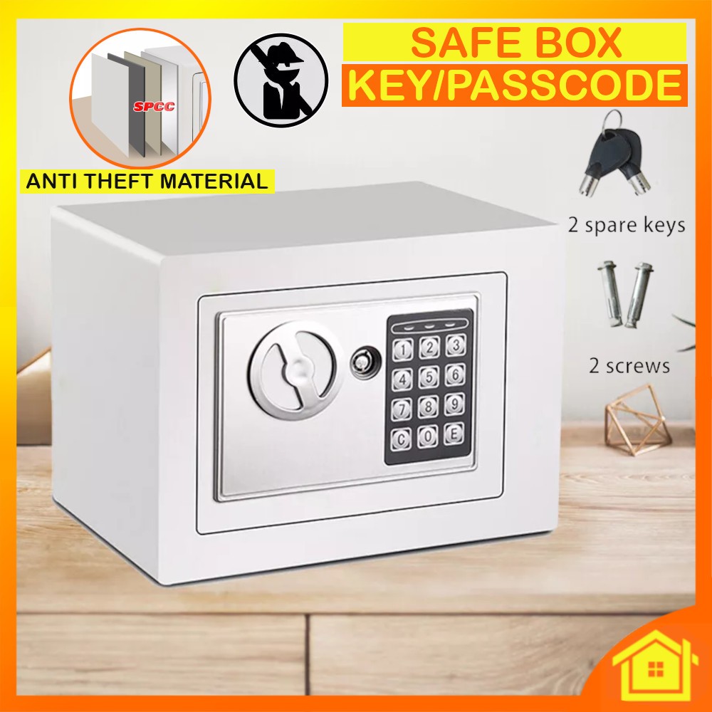 [OneHome] Safety Box Security Deposit Safe Lock Storage Anti-Theft ...