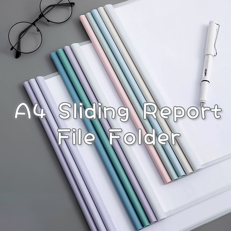 Thicken Folder A4 Plastic File Bag Office Organizers Document Organizer ...