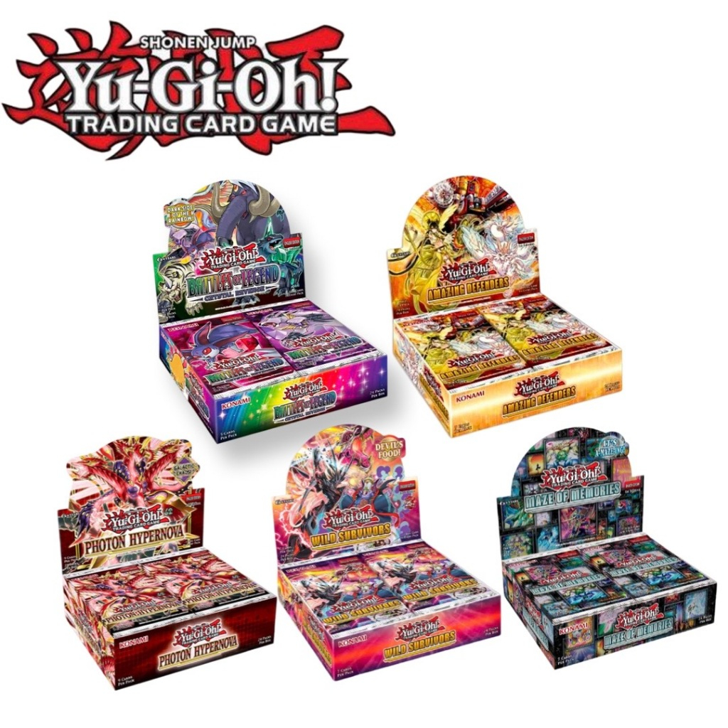 English Version Yu Gi Oh Trading Card Game Booster Pack Tcg Delivered From Japan Shopee