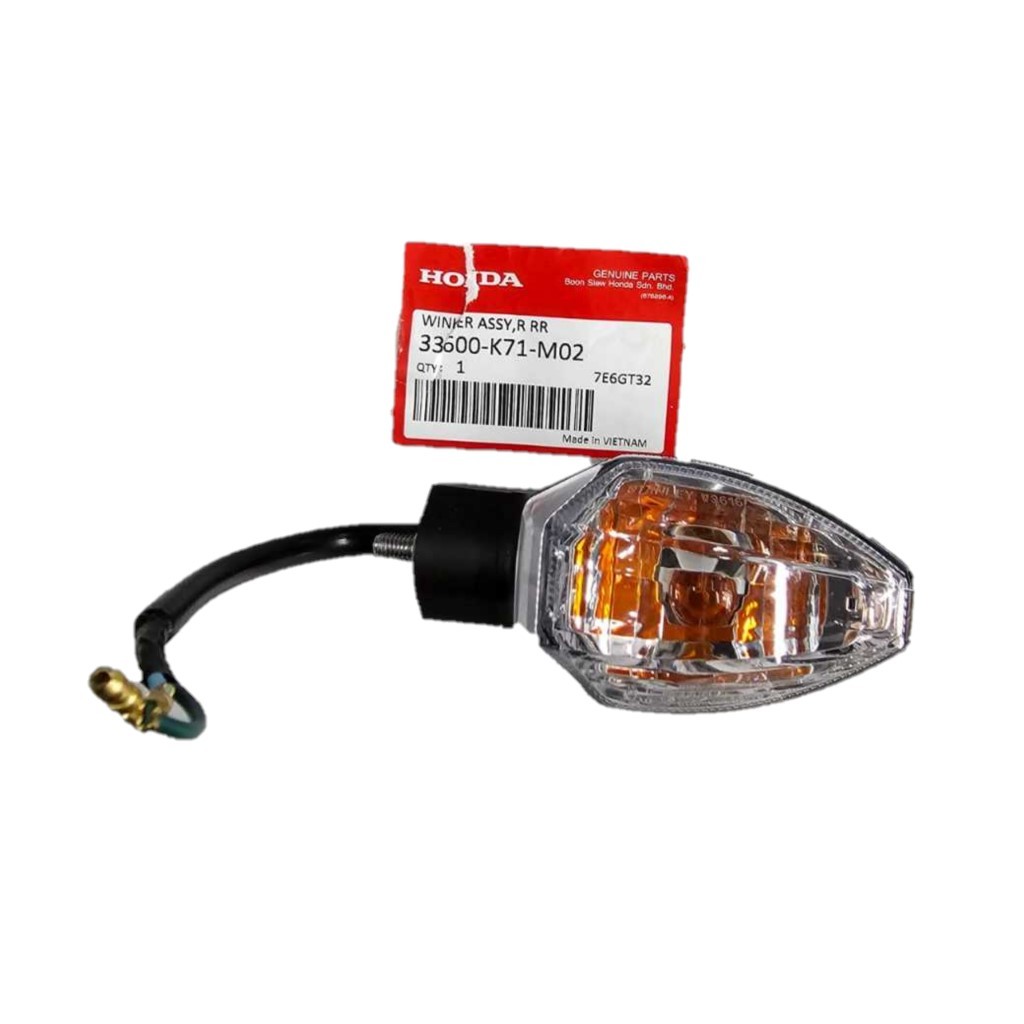Honda RS150 Rear Signal Winker Light Right - 33600-K71-M02 (100% ...