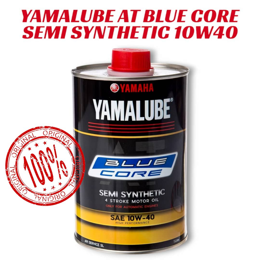New Stock Arrival !! Original Yamalube AT BLUE CORE SEMI SYNTHETIC SAE ...