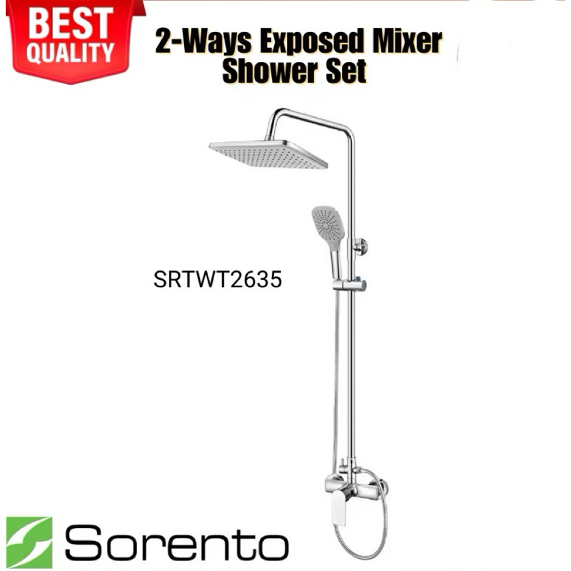 SORENTO High quality 2-Ways Exposed Shower Set (SRTWT2635) | Shopee ...