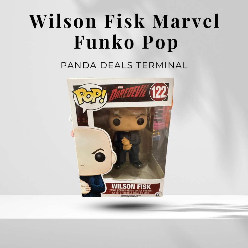 Wilson Fisk 122 Daredevil Spider Man Marvel Funko Pop | Shopee Malaysia