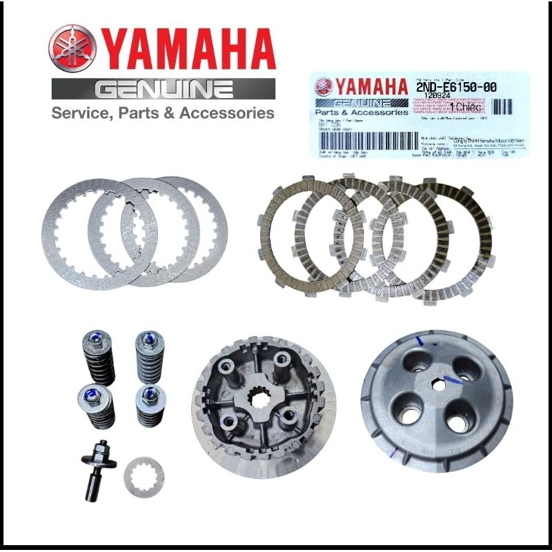 Y15ZR V1/V2 CLUTCH BOSS PRESSURE PLATE 100% ORIGINAL YAMAHA | Shopee ...