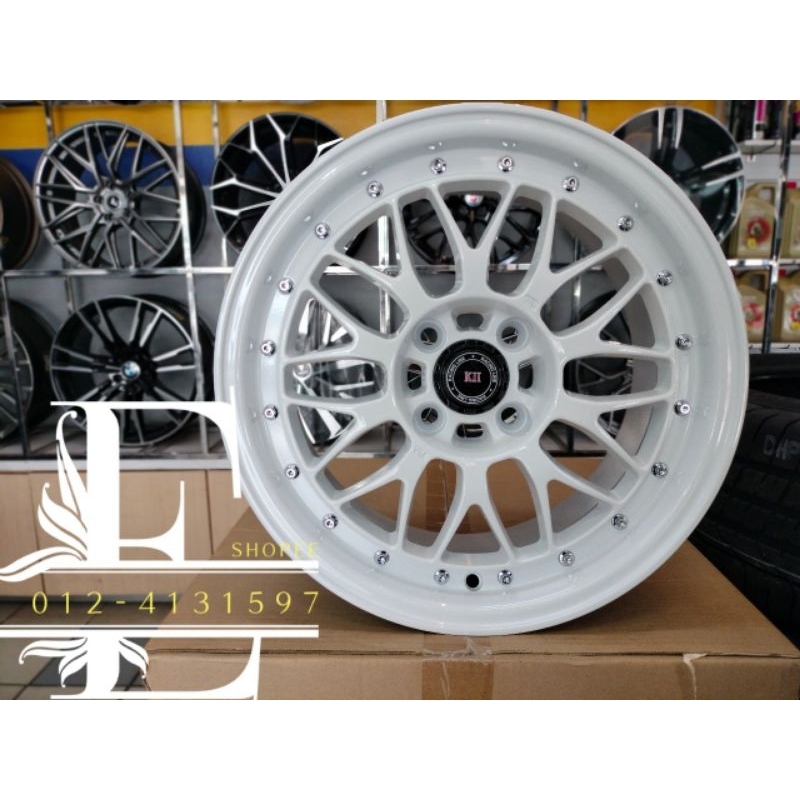 新 NEW SPORT RIM 15 INCH RM880 4PC MYVI VIVA AXIA BEZZA CITY VIOS ( KENA ...
