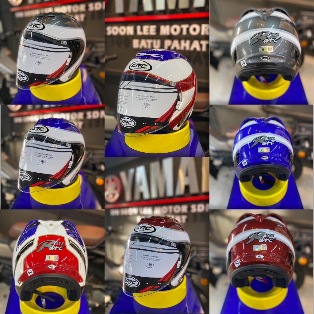 [ SHIP 1 DAY ] ARC RITZ SPACE X SPEED HELMET 100% ORIGINAL ARC SIRIM ...