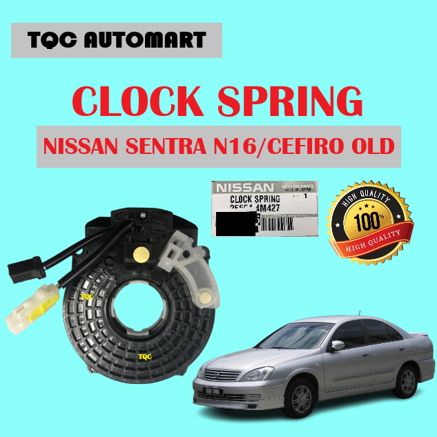 ORIGINAL Nissan Sentra N16/Cefiro Old Airbag Spring Cable Clock Spring ...