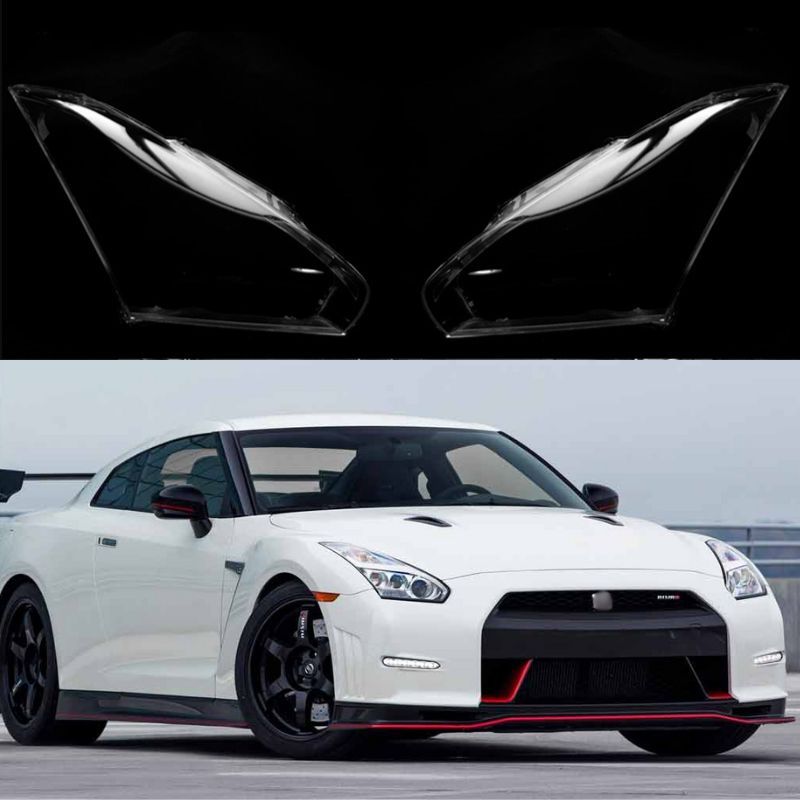 NISSAN GTR R35 07 08 09 10 11 12 13 14 15 16 17 (CLEAR) HEADLAMP LENS ...
