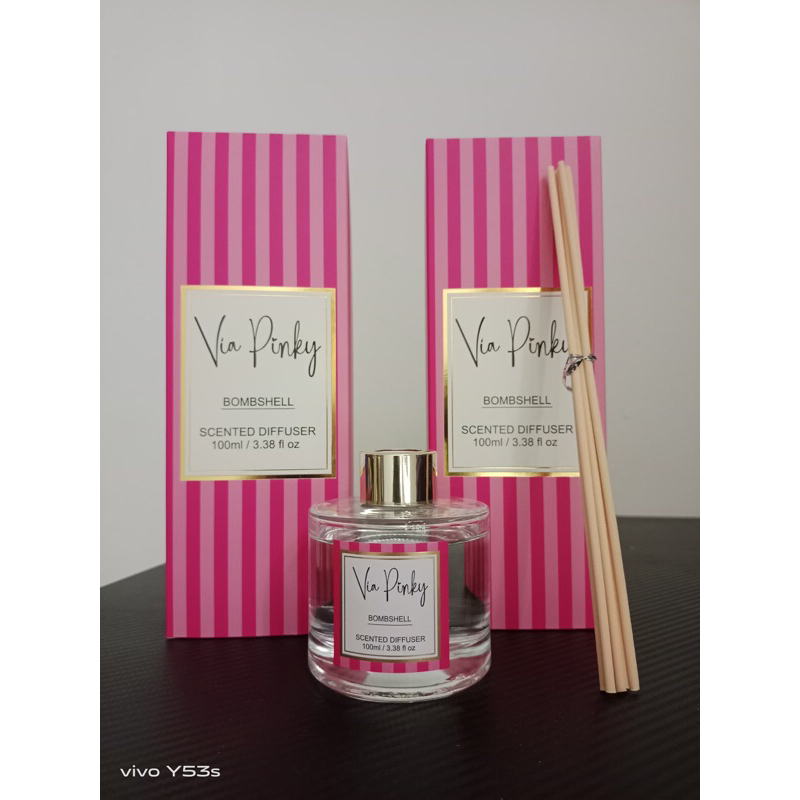 VIA PINKY BOMBSHELL Scented Diffuser 100ml | Shopee Malaysia