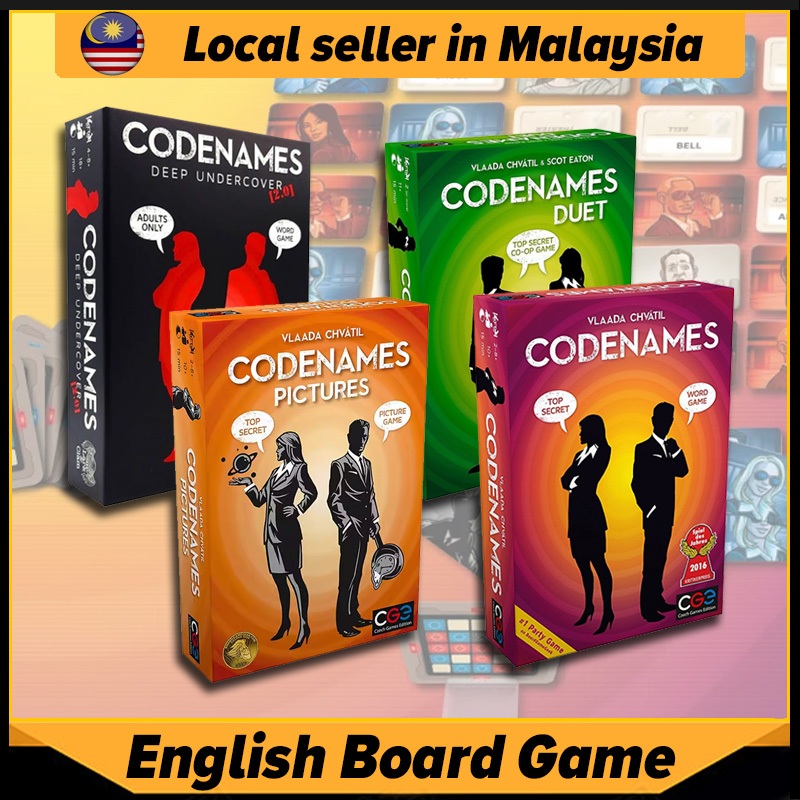 Ready Stock★★Board Game Codenames | Shopee Malaysia