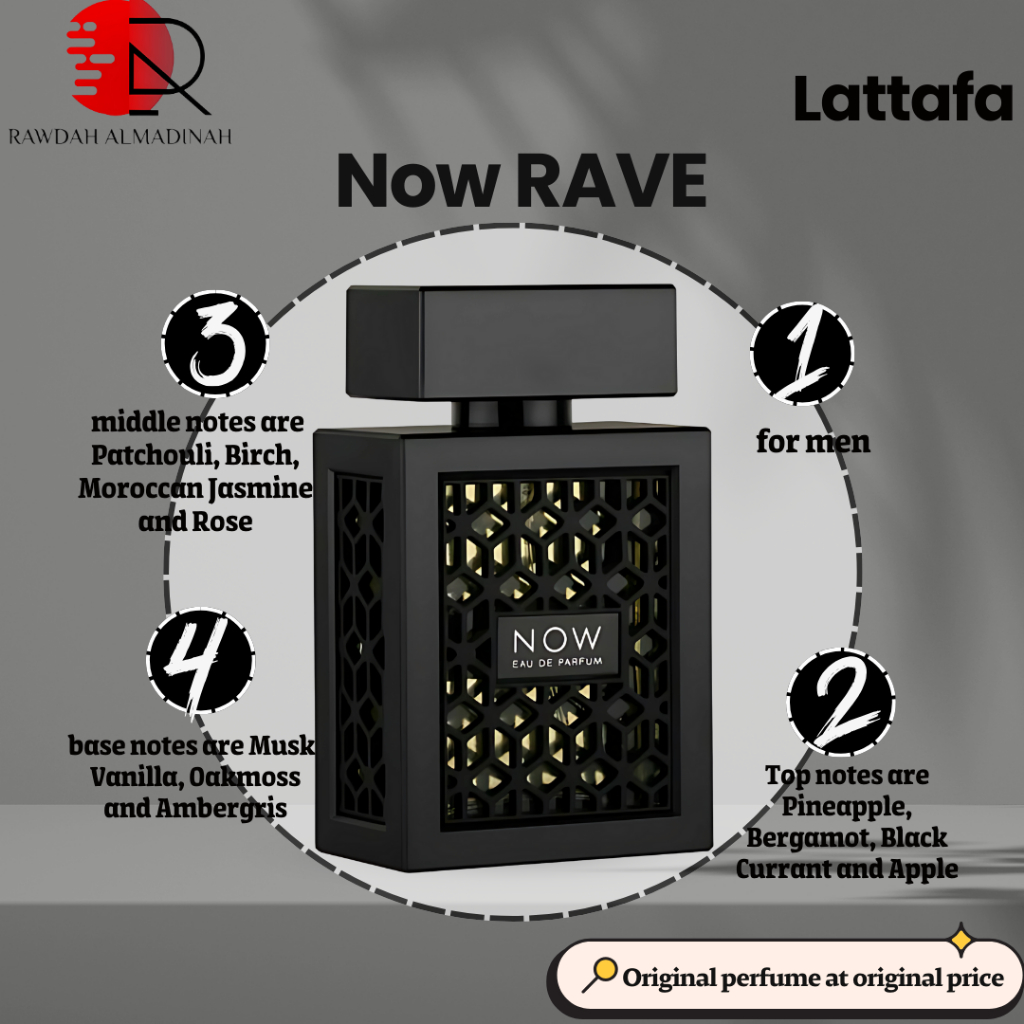now rave EAU DE PARFUM NATURAL SPRAY 100ML | Shopee Malaysia