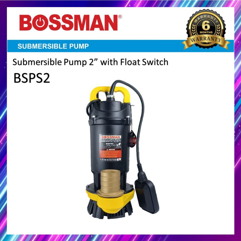 Bossman 1HP Submersible Pump 2