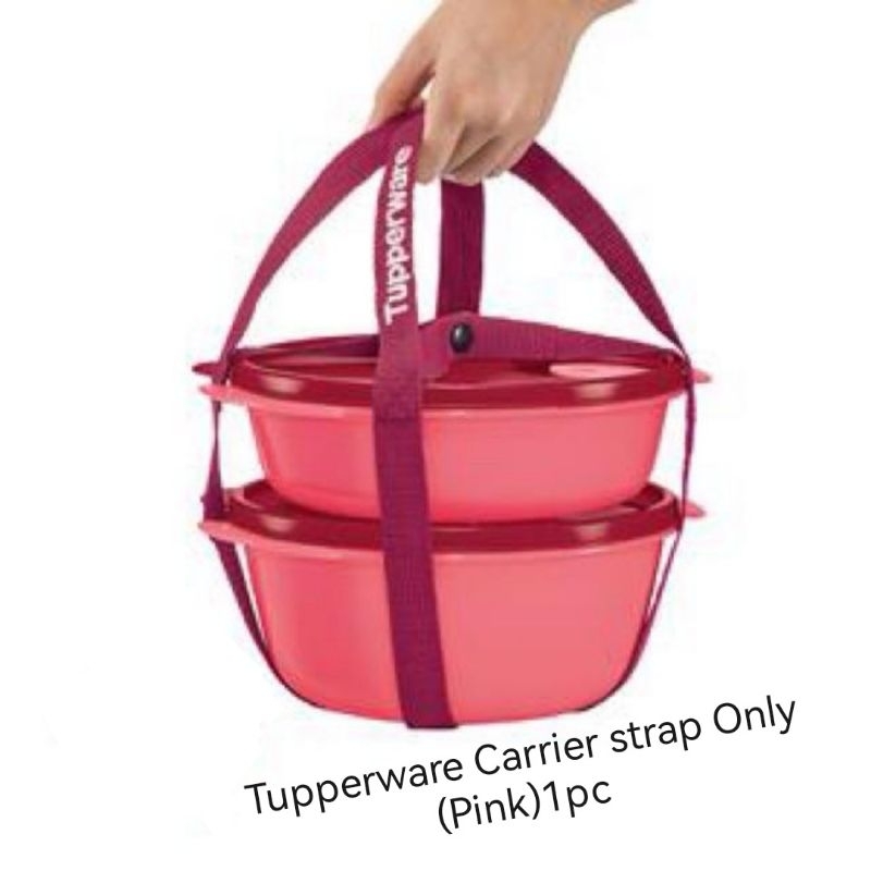 Tupperware Carrier strap Only (Pink) 1pc | Shopee Malaysia