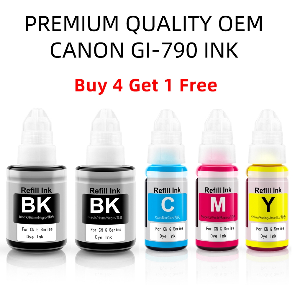 Canon 790 / GI-790 / GI 790 Premium Compatible Refill Ink for Canon ...