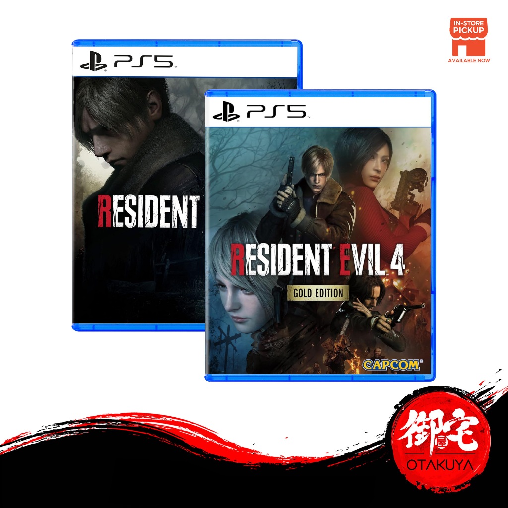 PS5 / PS4 Resident Evil 4 Remake Standard / Gold Edition (English