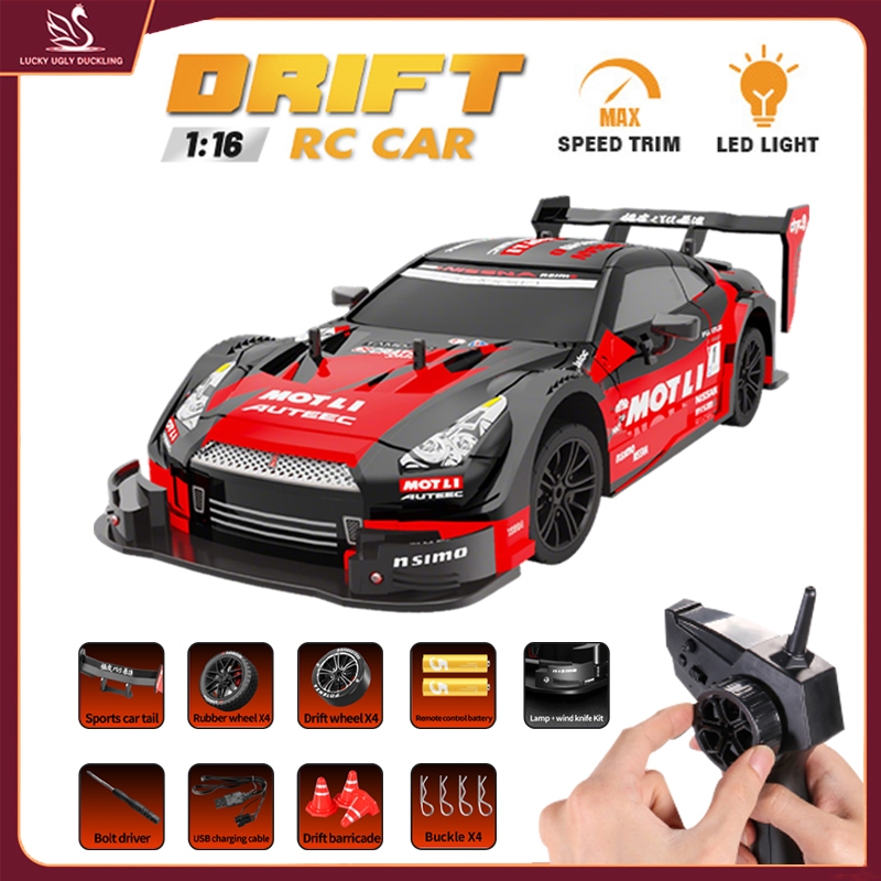 1:16 4WD RC Remote Control Car Professional Drift Racing Boy Sports Car ...