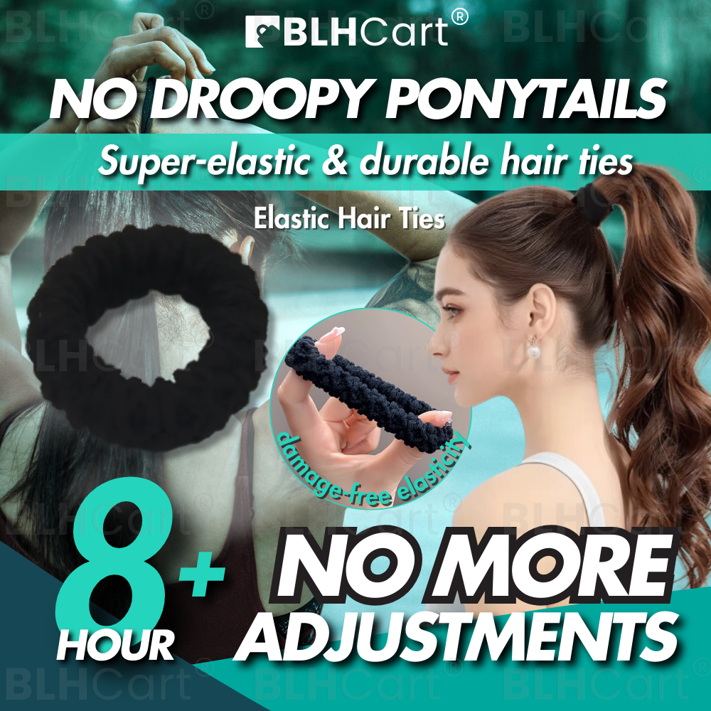 BLH Getah Rambut Regangan Tinggi Reka Bentuk Kartun Korea Manik Logam ...
