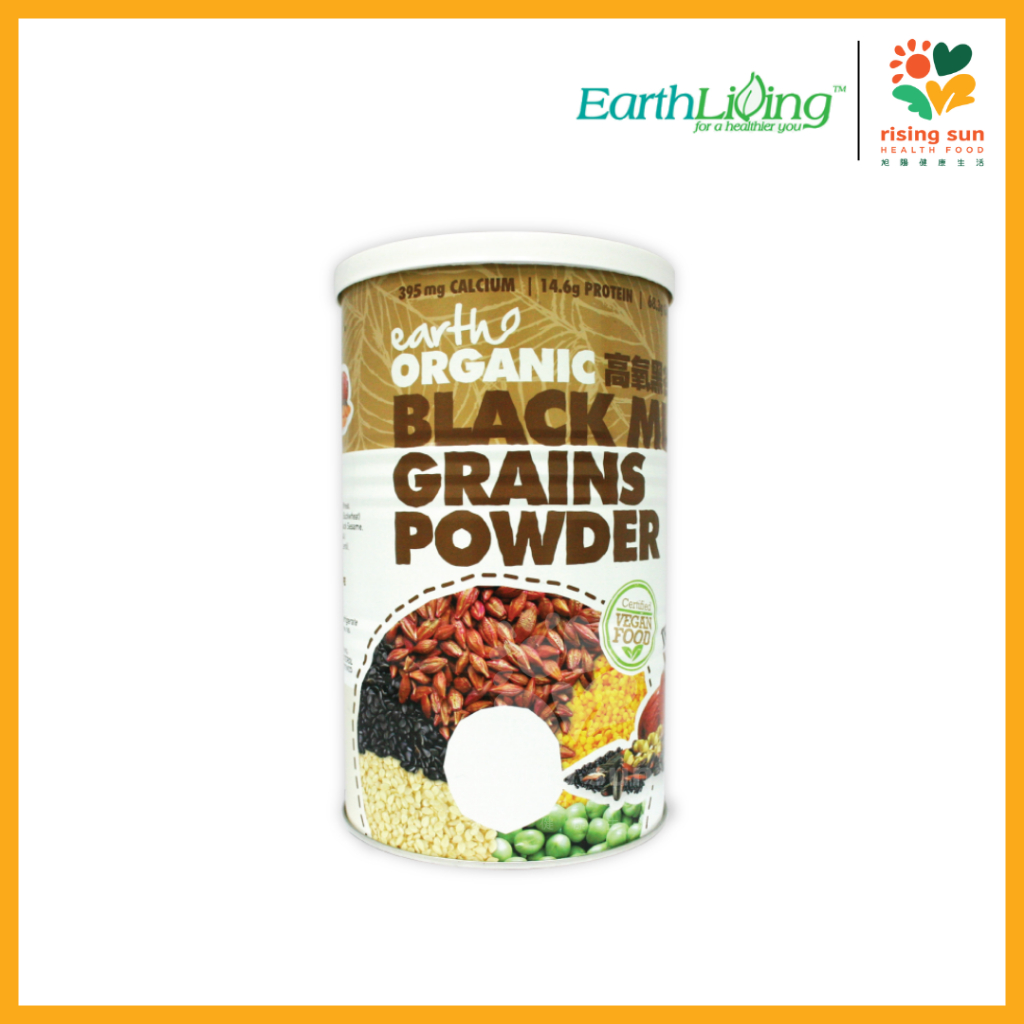Earth Living Organic Black Multi Grains Powder 500g | Shopee Malaysia