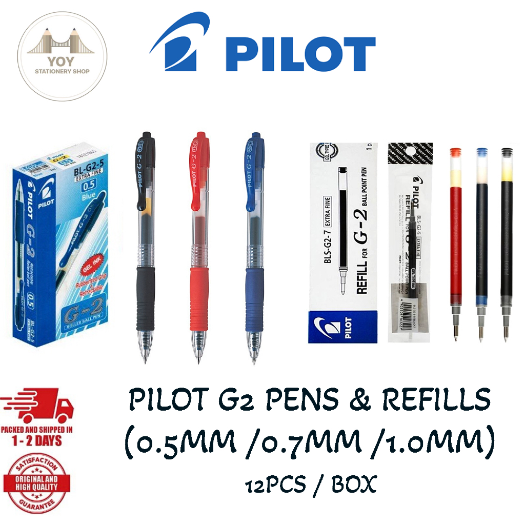 [ BOX ]Pilot G2 Pen / Pilot G2 Refill / Pilot G2 Gel Pen / Pilot G2 Gel ...