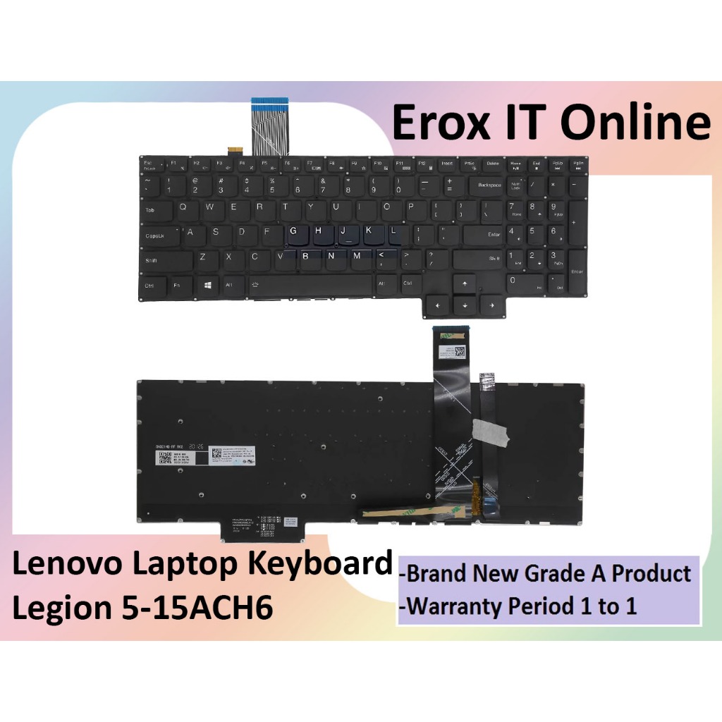 Lenovo Legion 5-15ACH6 5-15ACH6A 5-15ACH6H 5-15ARH05 Ideapad Gaming 3 ...
