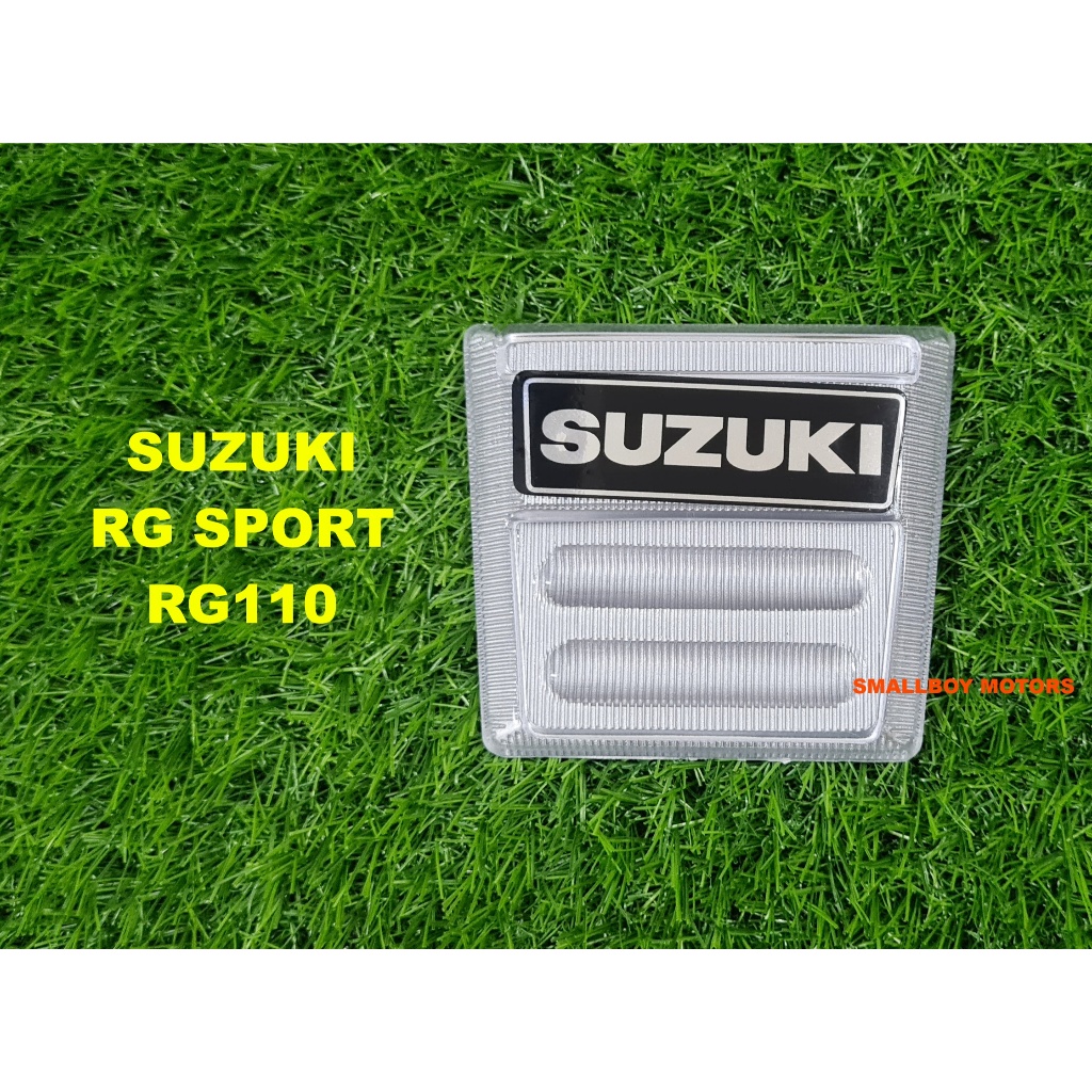 SUZUKI RG SPORT RG110 RGS LOGO EMBLEM LAMBANG DEPAN FRONT PANEL HORN ...