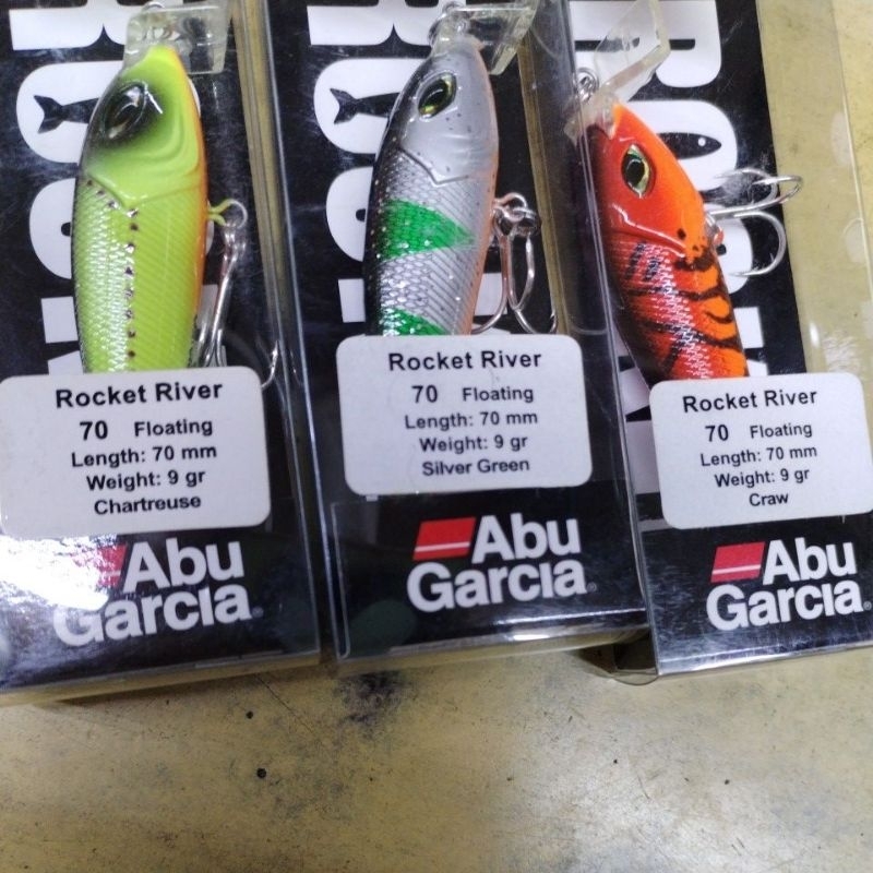 ABU GARCIA ROCKET RIVER 70mm LURE | Shopee Malaysia
