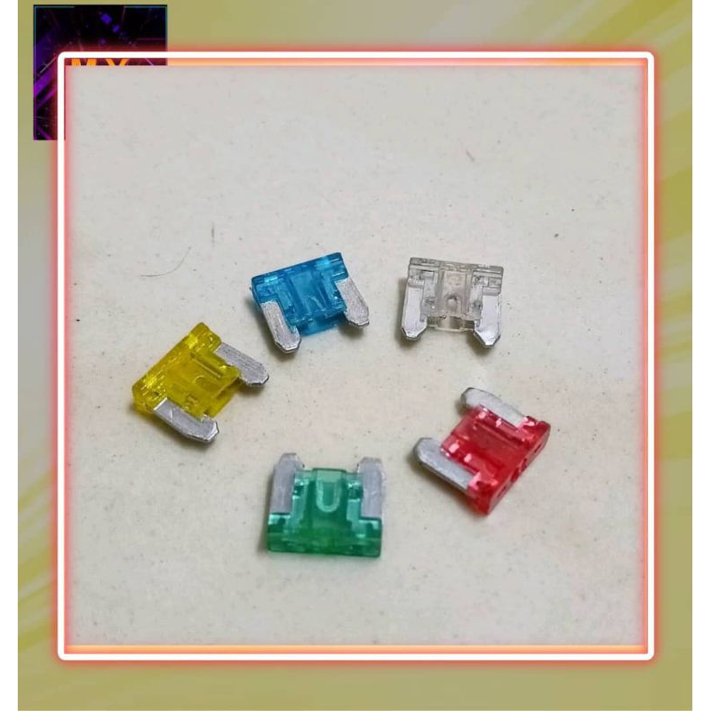 Mini Fuses New Type (10amp, 15amp,20amp,25amp,30amp) | Shopee Malaysia