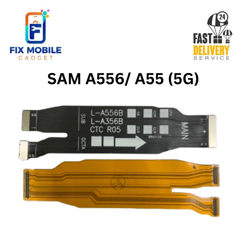 SAMSUNG A556 A55 5G MAIN MOTHERBOARD FLEX RIBBON CHARGING BOARD PORT ...