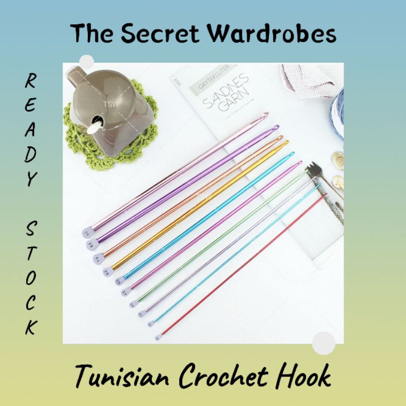 NEW ARRIVAL Single Hook D: Tunisian Crochet Hook / Afghan Crochet