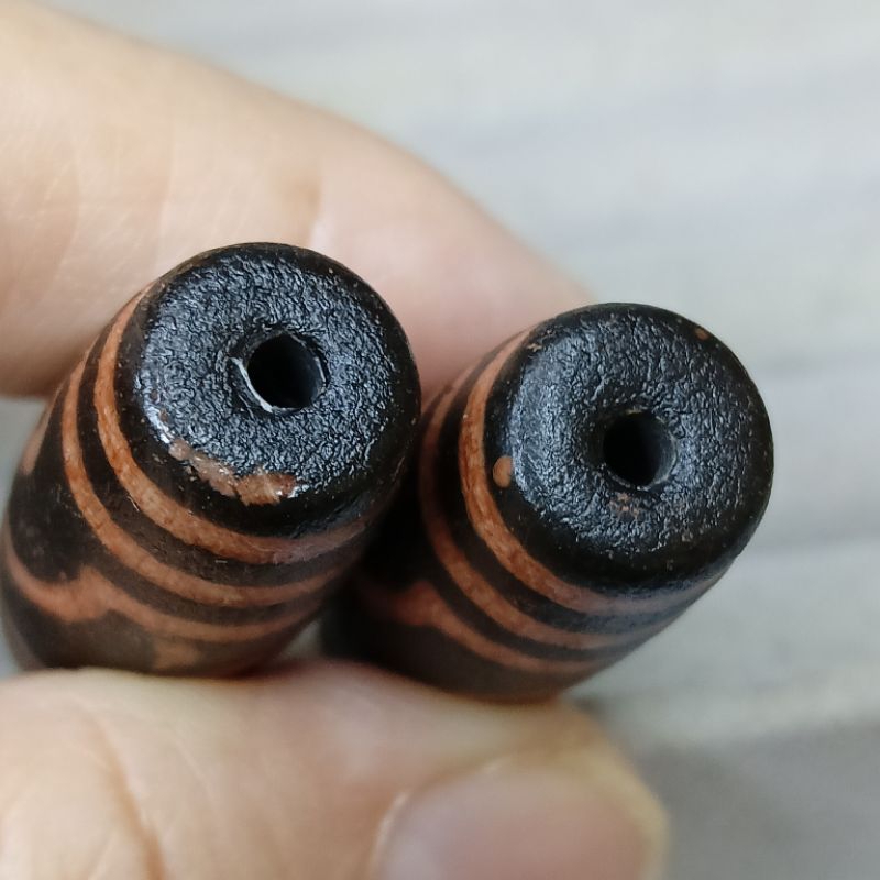 ⚡ Ready stock ⚡ dzi bead ⚡火供天珠🔥二眼天珠（F029） | Shopee