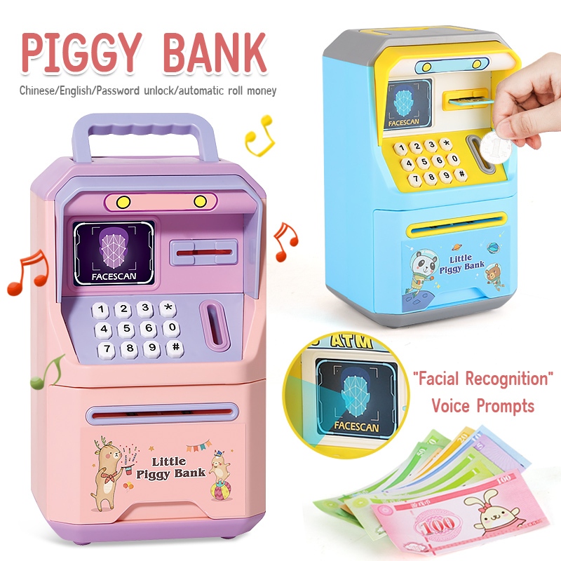 Automatic storage Bank Intelligence Simulation Facial Recognition ...